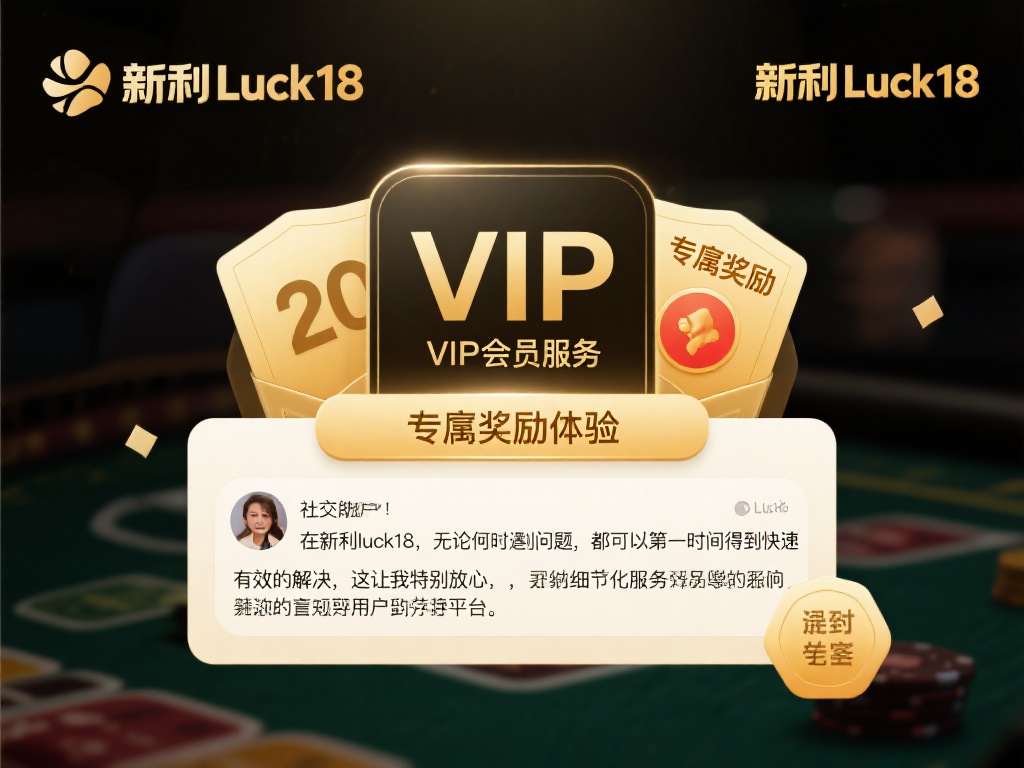 一个典型的案例是新利luck18的VIP会员服务，